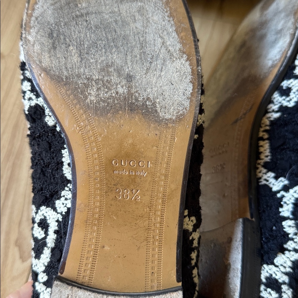 Gucci Jordaan tweed loafers - Picture 9 of 9